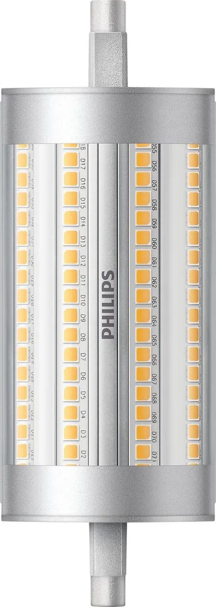 Philips LED Staaflamp Transparant 150W R7S - Dimbaar Wit