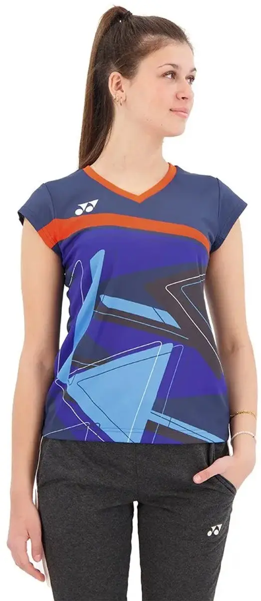Yonex 261 T-shirt Vrouw - XS - Indigo Blue - afbeelding 5 van 6