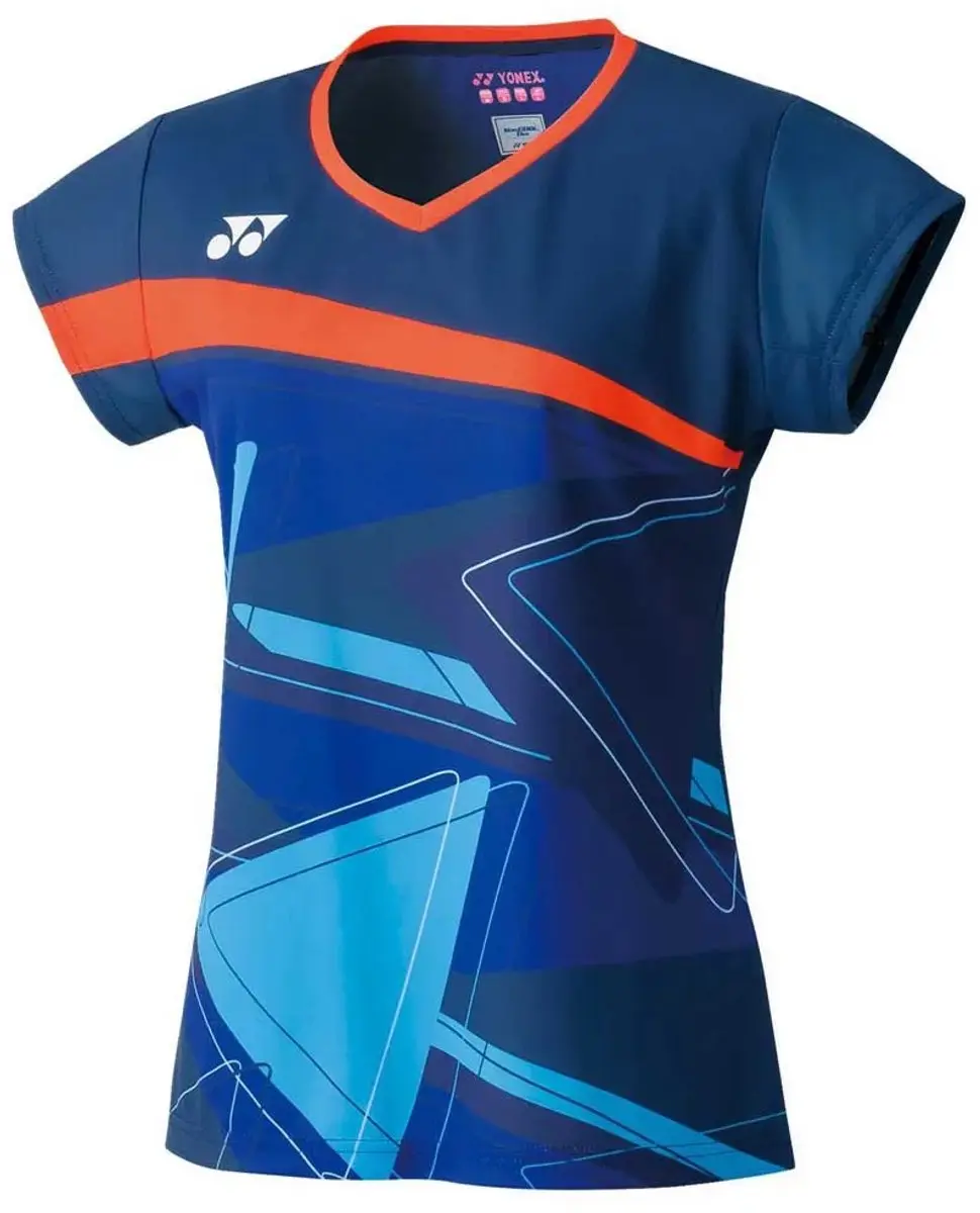 Yonex 261 T-shirt Vrouw - XS - Indigo Blue - afbeelding 4 van 6