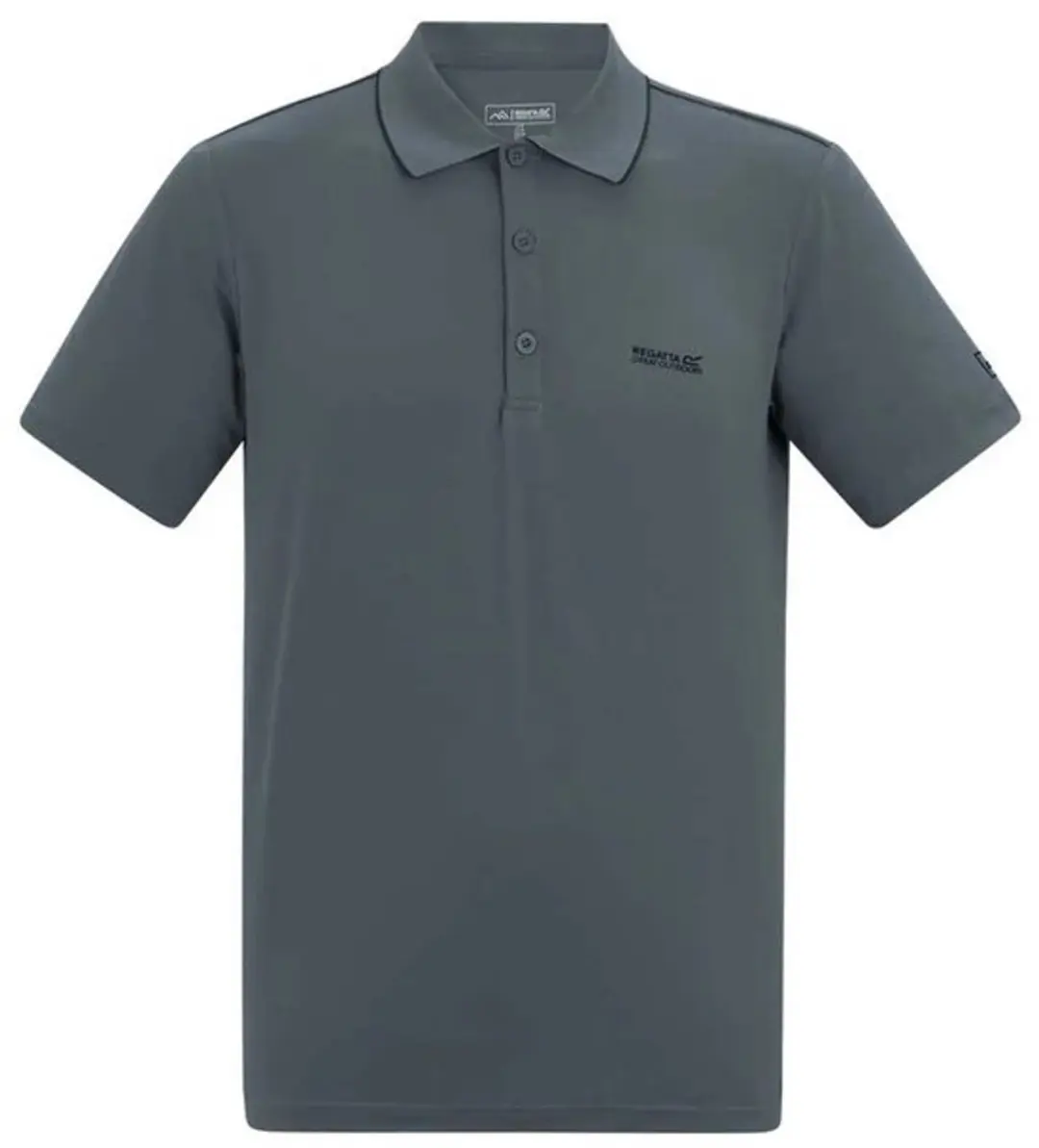 Heren Maverik stretchlogo-polo
