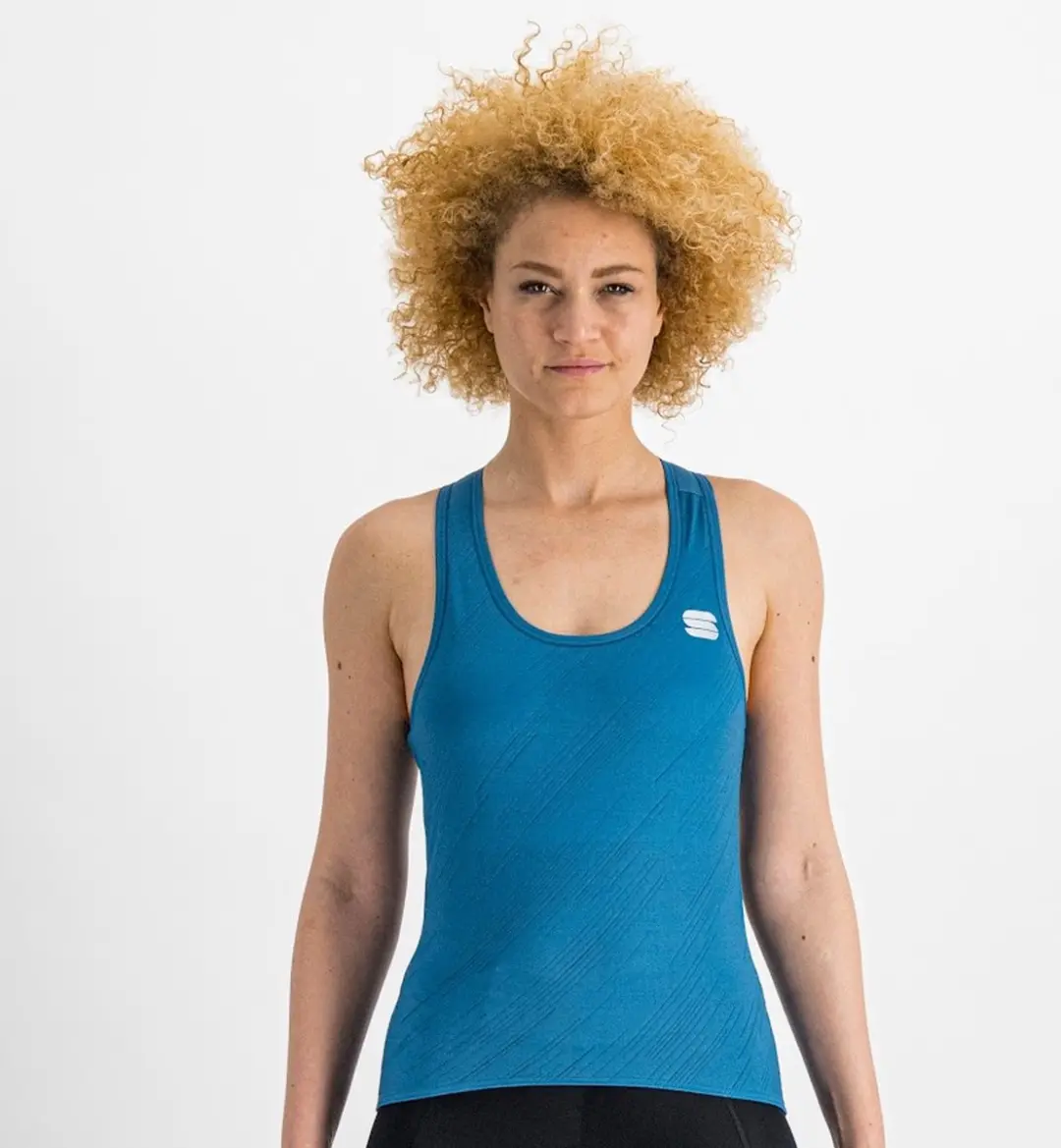 Sportful Fietsshirt mouwloos Dames Blauw