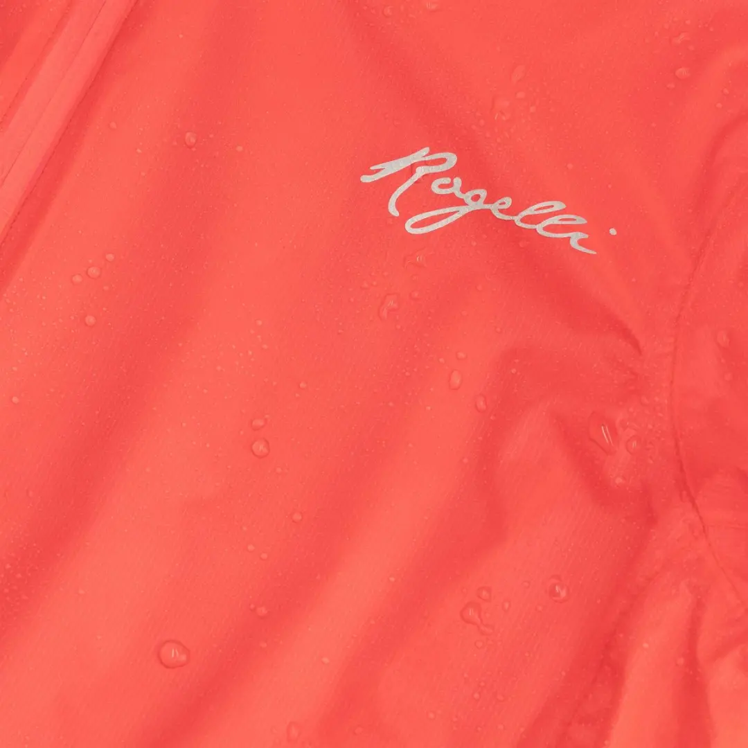 Rogelli Essential Dames Regenjas Koraal - XS - afbeelding 4 van 6