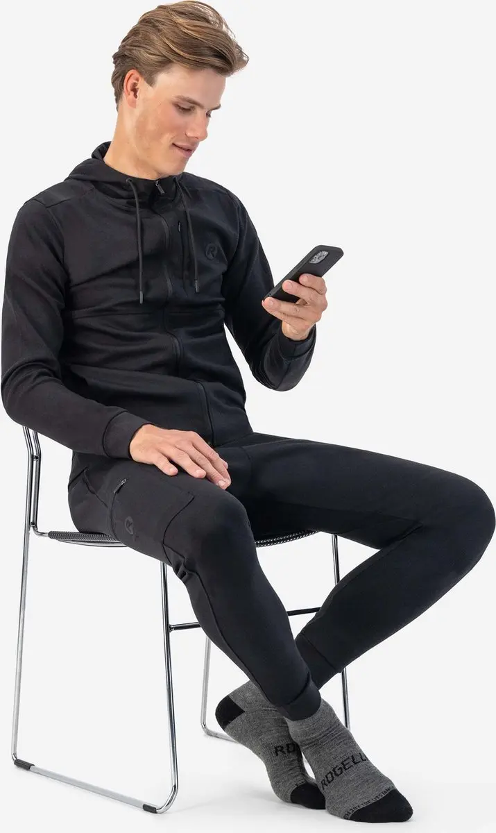 Rogelli Training II Heren Trainingsvest - Zwart S - afbeelding 3 van 6