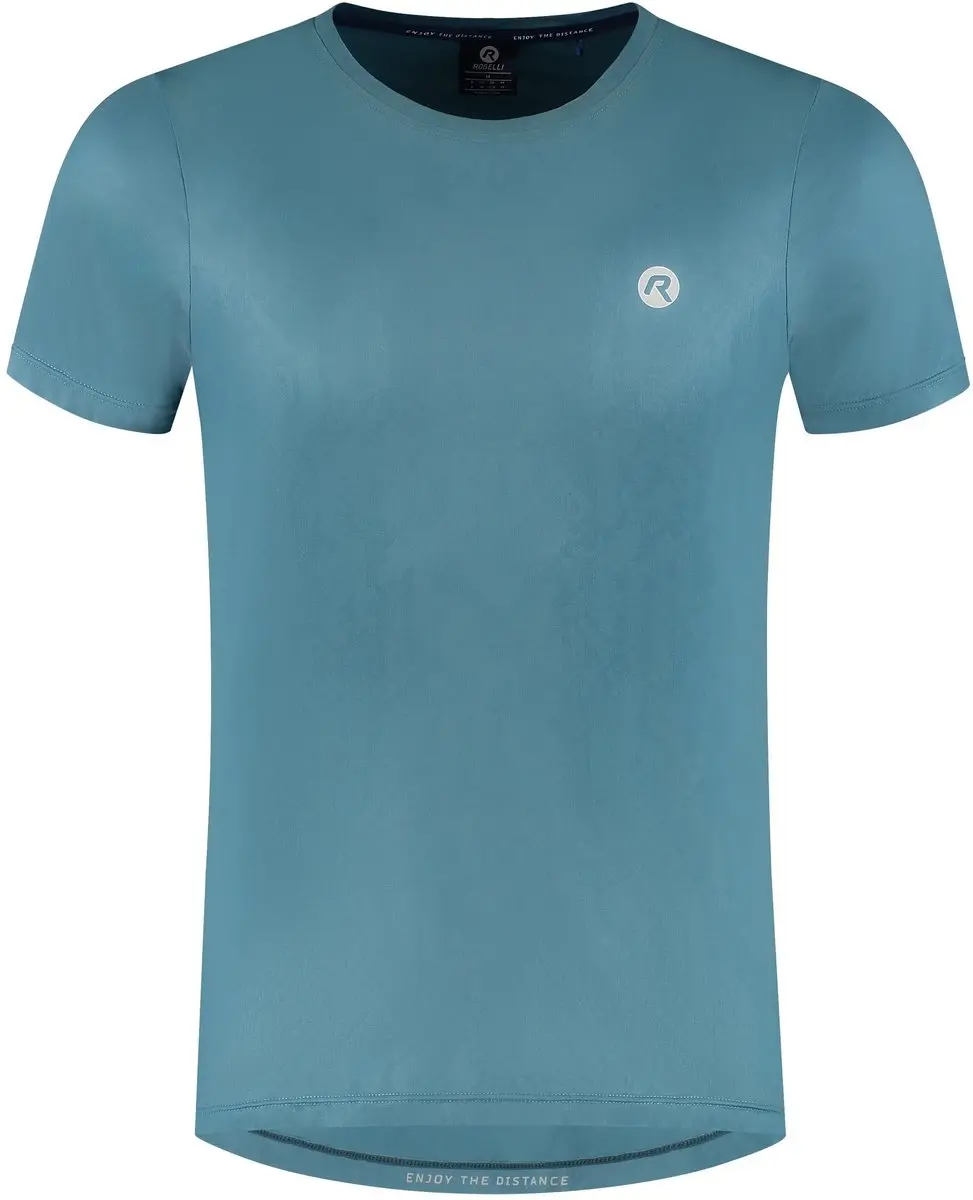 Rogelli Motion Hardloopshirt Korte Mouw - XXXL - Blauw - afbeelding 2 van 6