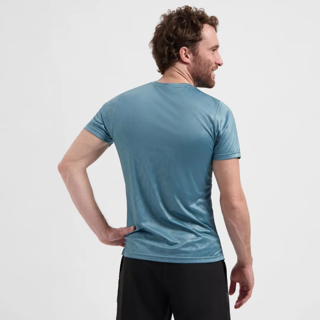 Rogelli Motion Hardloopshirt Korte Mouw - XXXL - Blauw - afbeelding 4 van 6