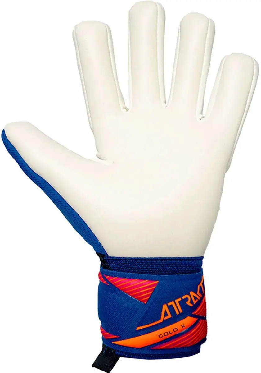 Reusch Attrakt Gold X NC Junior Keepershandschoenen - Blauw 6 - afbeelding 4 van 6