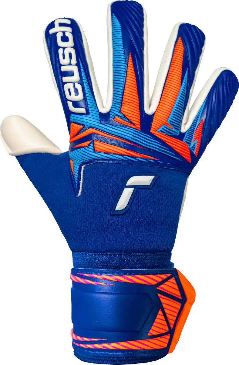 Reusch Attrakt Gold X Nc Junior Keepershandschoenen Blauw 6