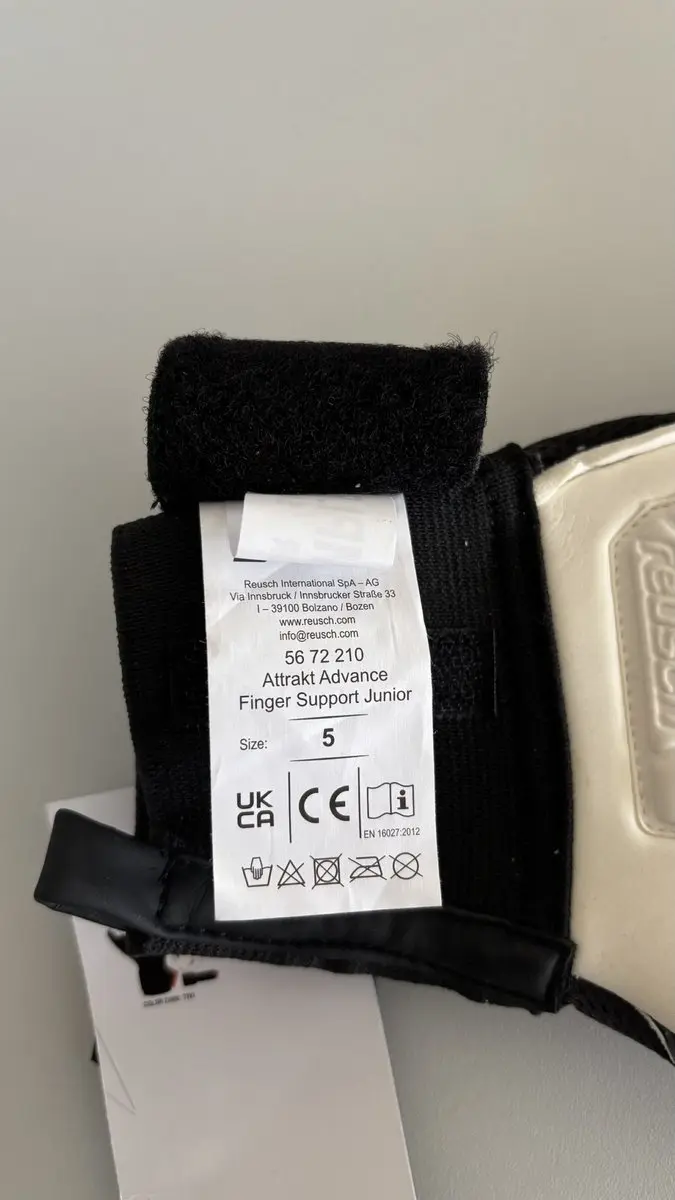 Reusch Attrakt Advance Finger Support Keepershandschoenen - Maat 6 - Oranje/Zwart