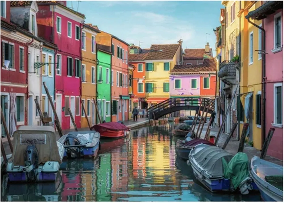 Ravensburger Burano Legpuzzel 1000 Stuks - Multicolor