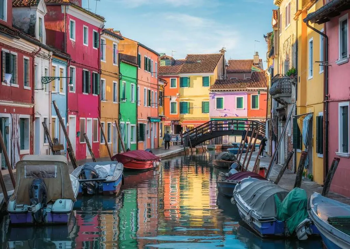 Ravensburger Burano Legpuzzel 1000 Stuks - Multicolor