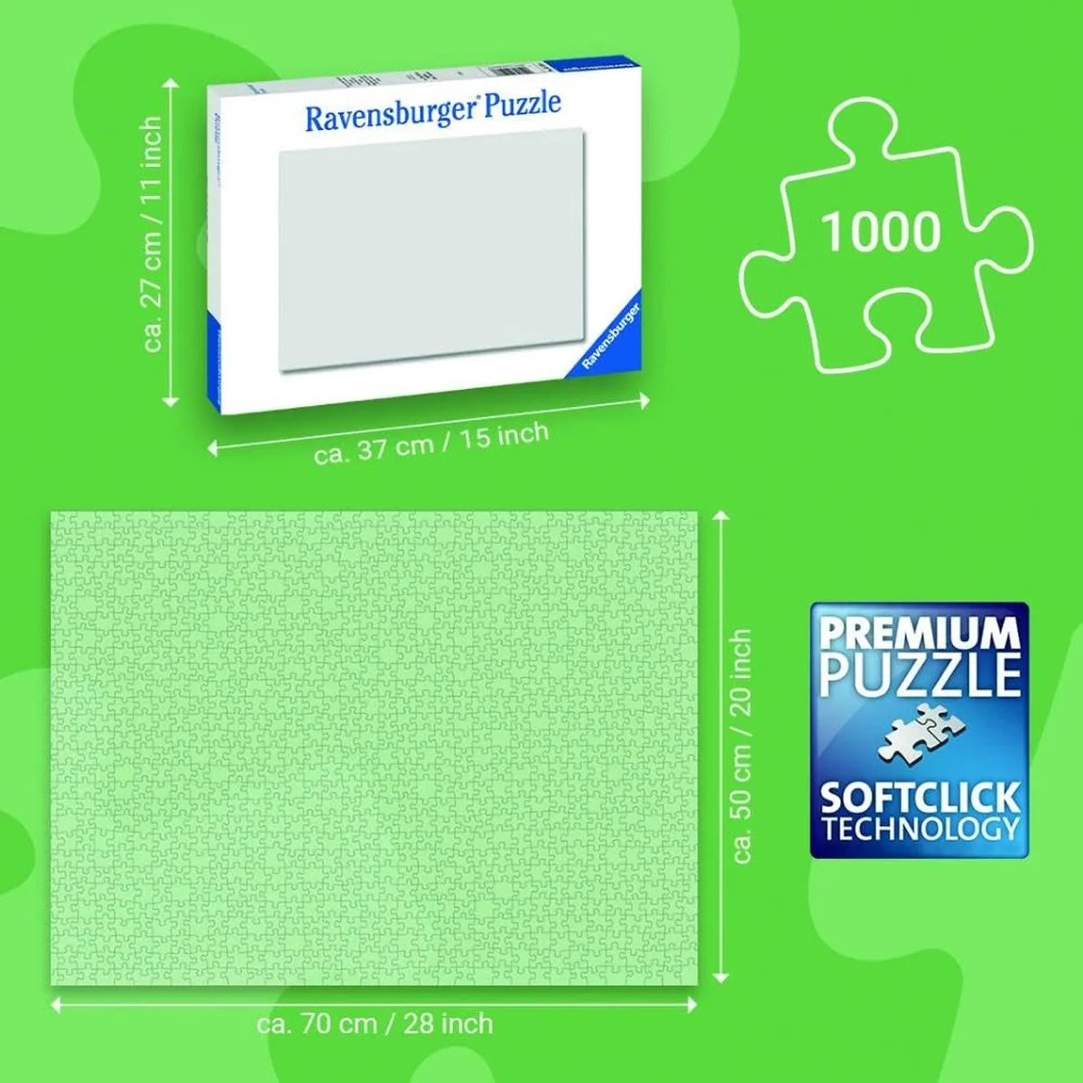 Ravensburger Burano Legpuzzel 1000 Stuks - Multicolor