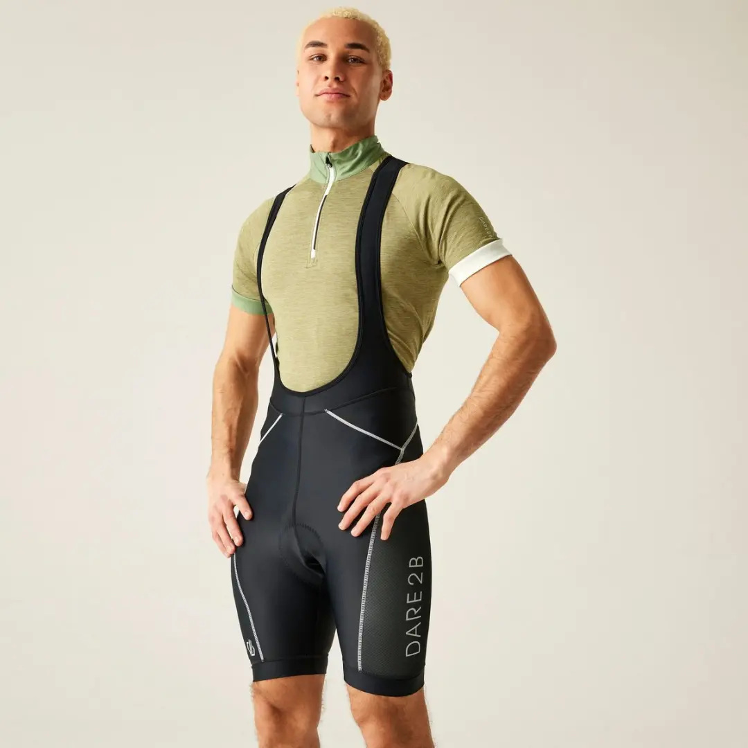Korte Fietsbroek Heren Reflecterend