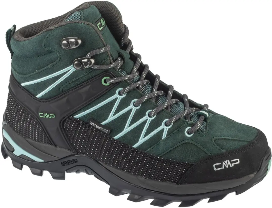 CMP Rigel Mid WP, Vrouwen, Groen, Trekkingschoenen, maat: 38
