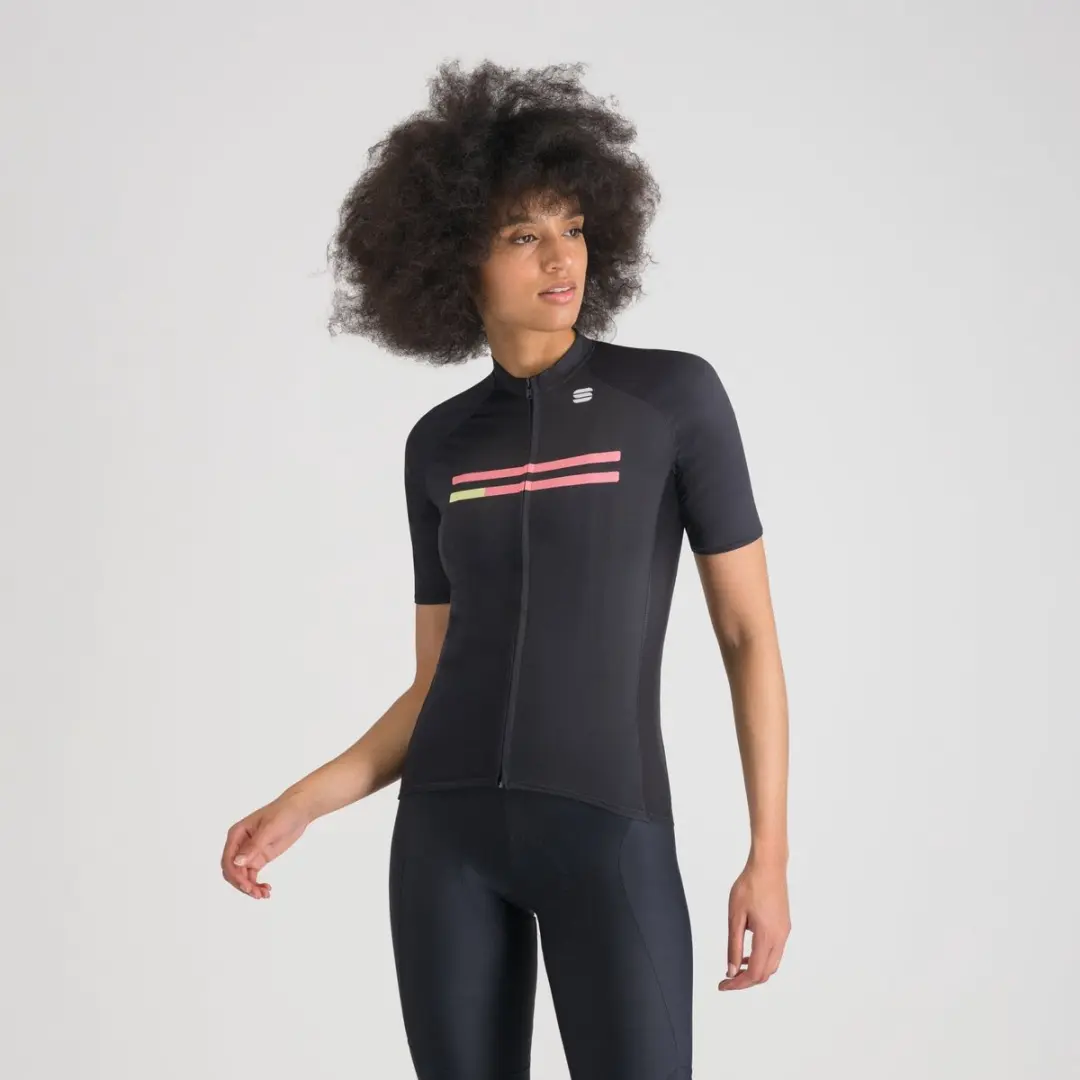 Sportful Starlight fietsshirt dames korte mouwen BLACK
