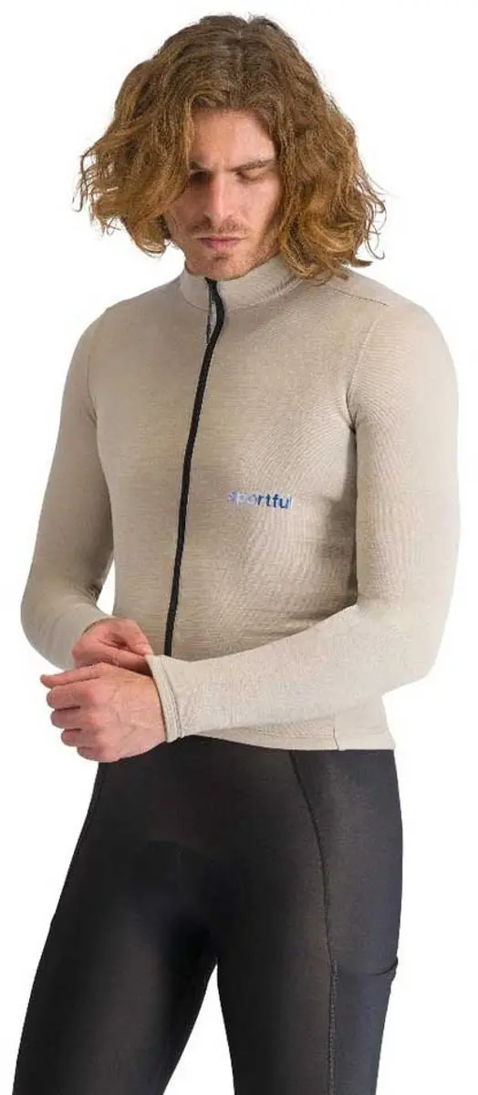 Sportful Supergiara Wool Trui Met Lange Mouwen Beige L Man