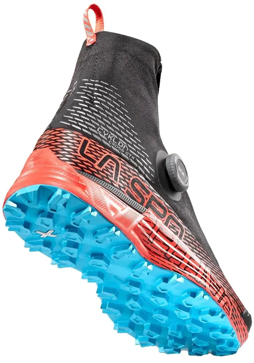 La Sportiva Cyklon Cross Gore-Tex Trailrunners - EU 38 - Zwart/Hibiscus