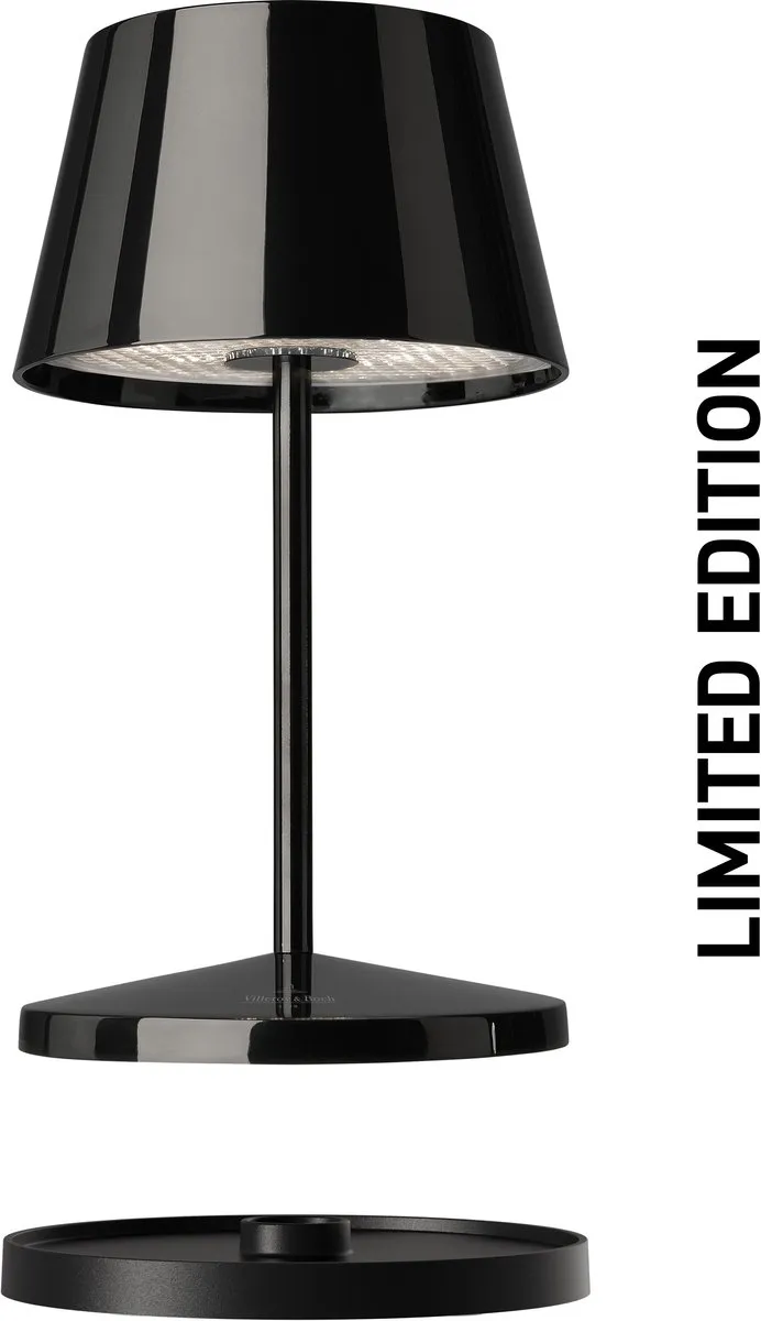 Villeroy & Boch Black Series Oplaadbare Tafellamp