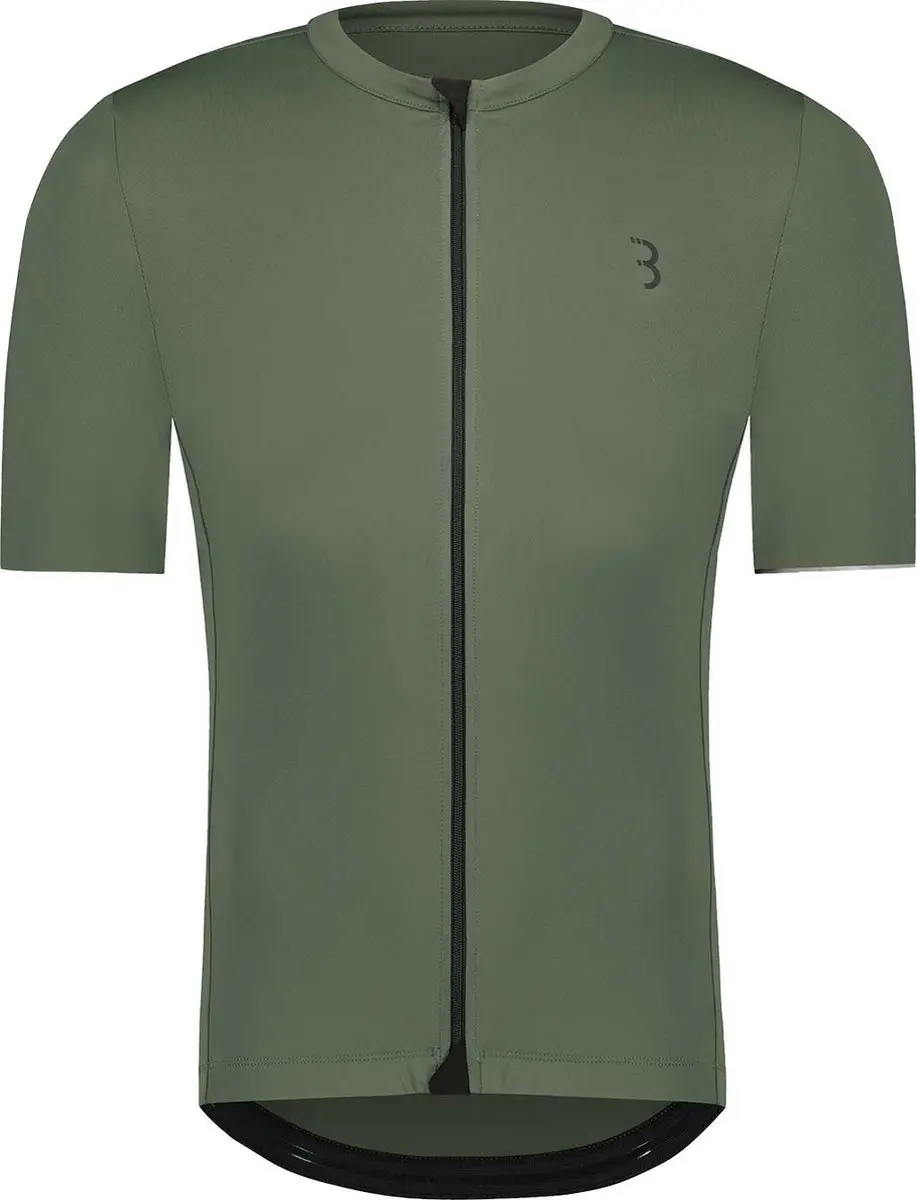 BBB Cycling Essence Fietsshirt Heren Korte Mouw BBW-408 - Olijf Groen