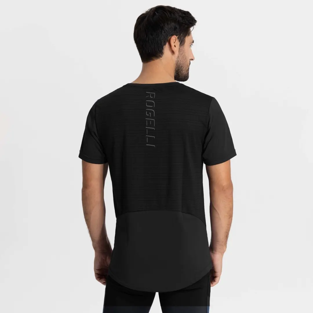 Rogelli Core Heren Hardloopshirt L - Zwart - afbeelding 3 van 6