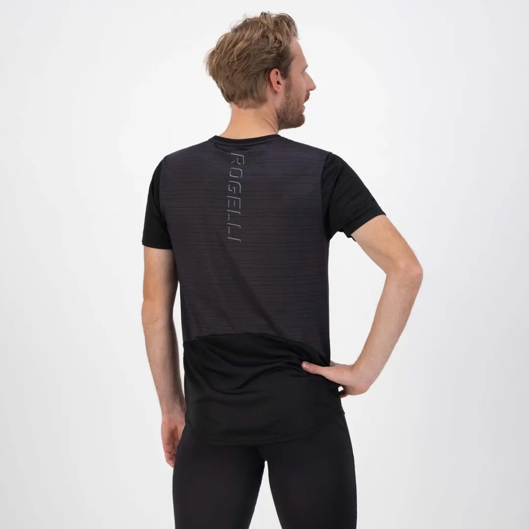 Rogelli Core Heren Hardloopshirt L - Zwart - afbeelding 6 van 6