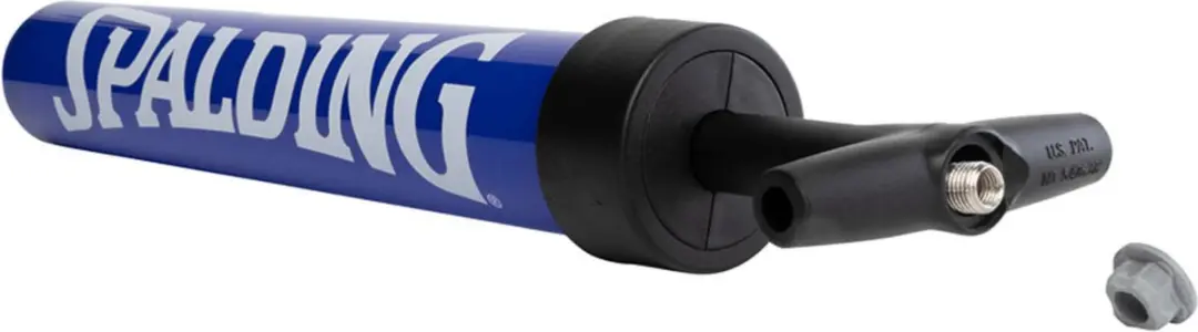 Spalding Single Action Ballenpomp - Blauw/Zwart/Multikleur