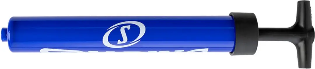Spalding Single Action Ballenpomp - Blauw/Zwart/Multikleur