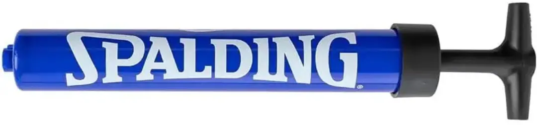 Spalding Single Action Ballenpomp - Blauw/Zwart/Multikleur