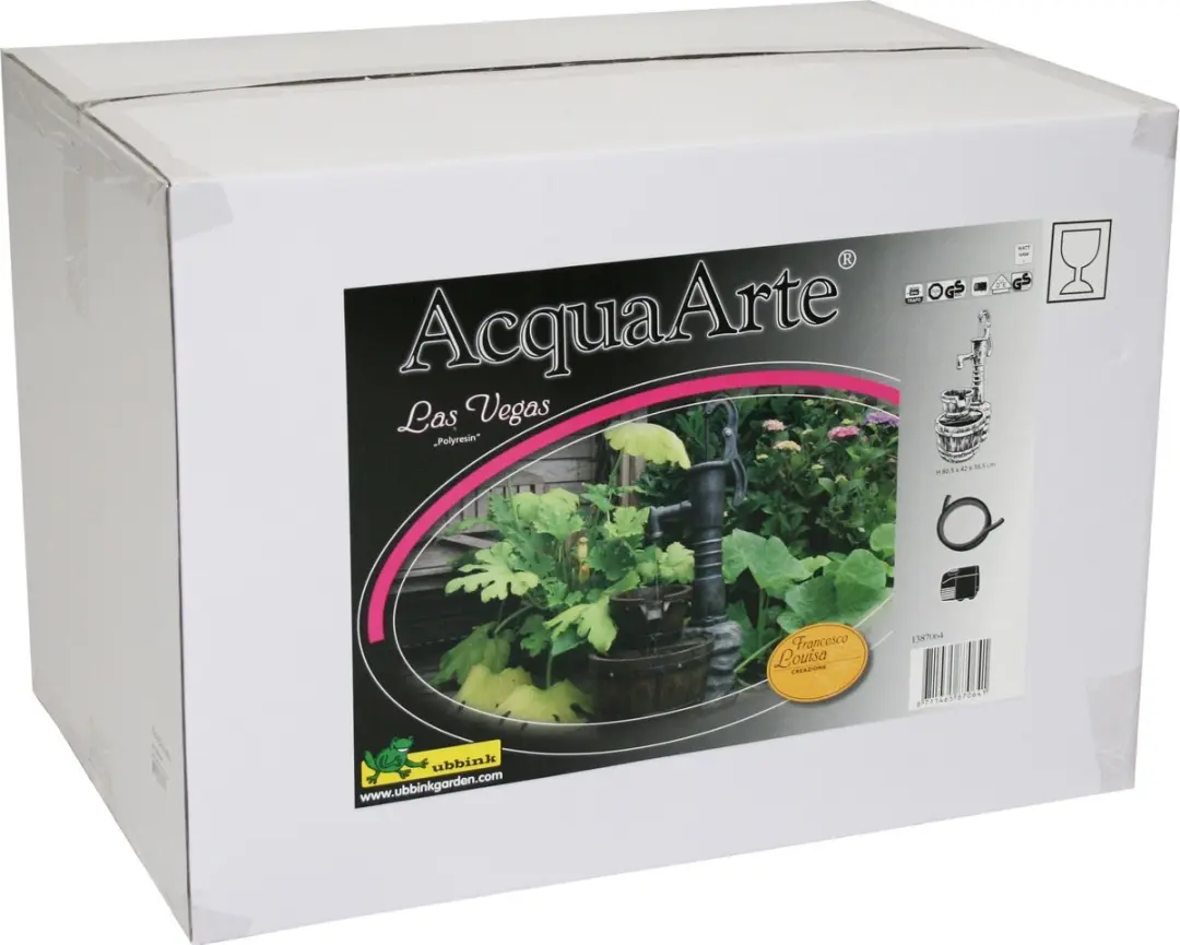 Ubbink AcquaArte Las Vegas Waterornament - 350 l/h - Bruin - afbeelding 5 van 5