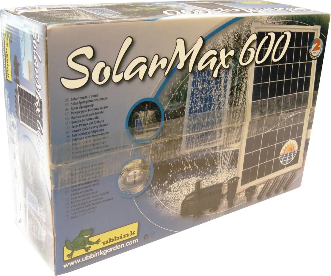 Ubbink SolarMax 600 Zonnepomp - 610 l/u - afbeelding 3 van 3