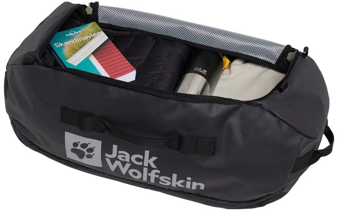 Jack Wolfskin Reistas Unisex Large 65L - Zwart/Grijs - afbeelding 5 van 6