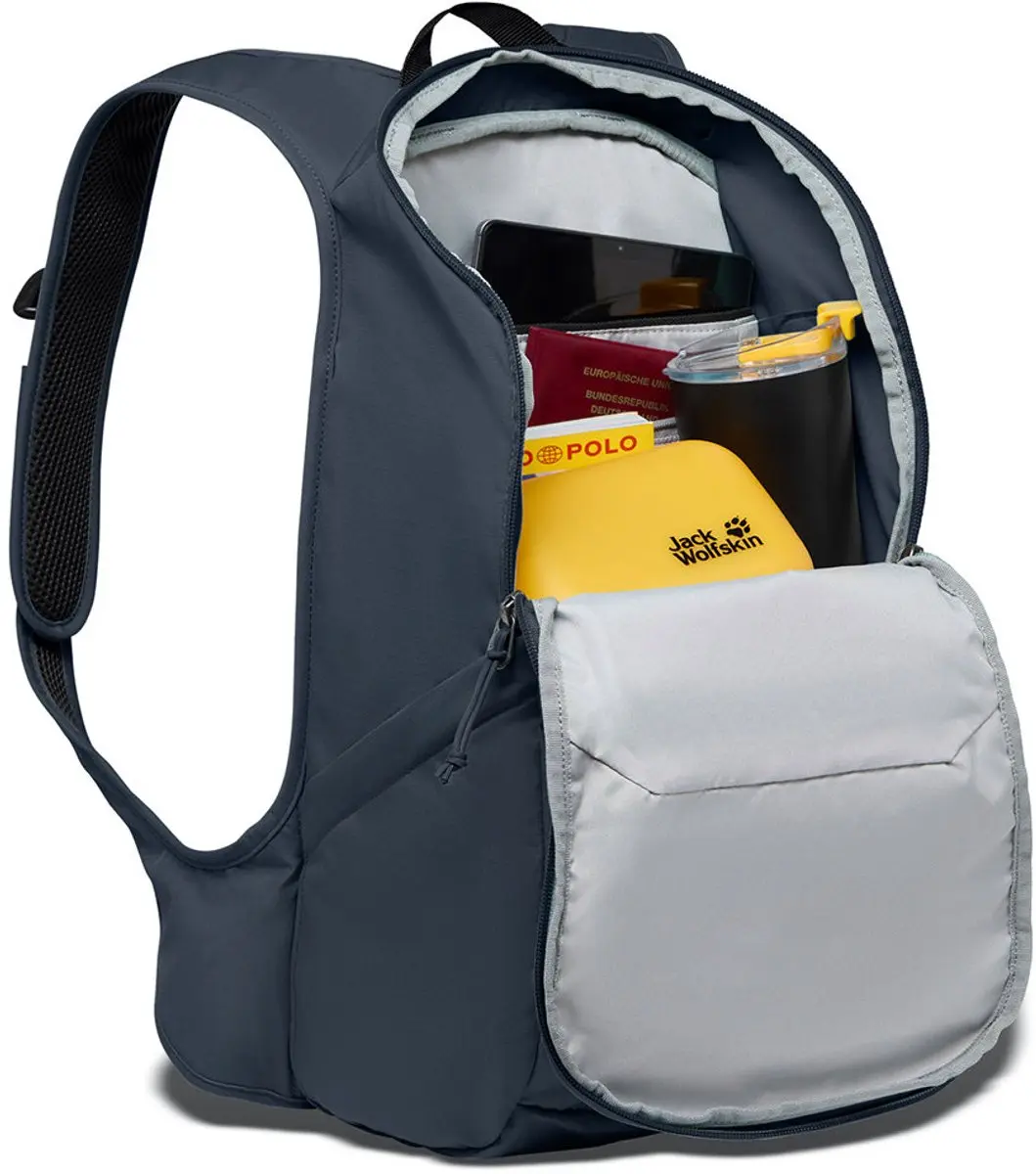 Jack Wolfskin Serene Dames Rugzak 18L - 14 inch - Midnight Sky - afbeelding 6 van 6