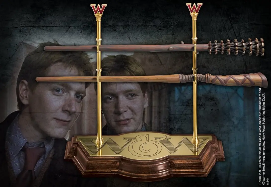 Harry Potter Weasley Twins Bruine Toverstaf