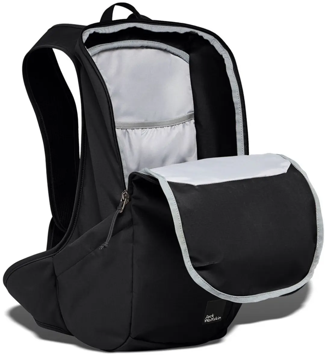 Jack Wolfskin Waimea Black Rugzak 15L - 15 inch - afbeelding 3 van 6
