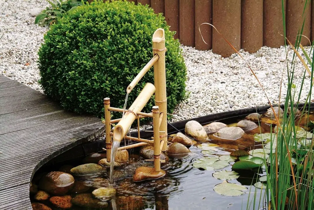 Ubbink Bamboe Watertuimelaar - 0,5 m³/h - afbeelding 2 van 4