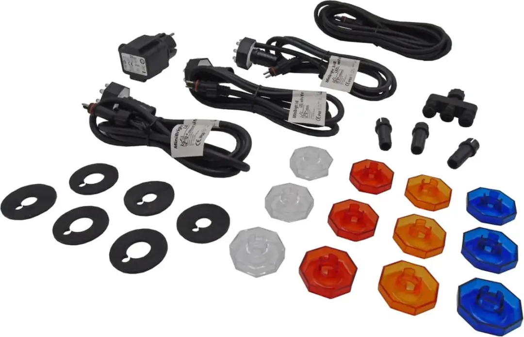 Ubbink MiniBright 3x8 LED Verlichting - 24 Stuks - afbeelding 2 van 6