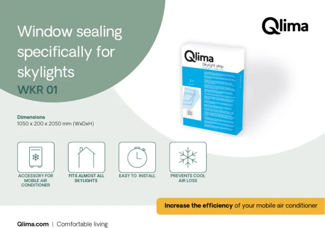 Qlima Window Fitting Kit Skylight - Grijs - afbeelding 5 van 6