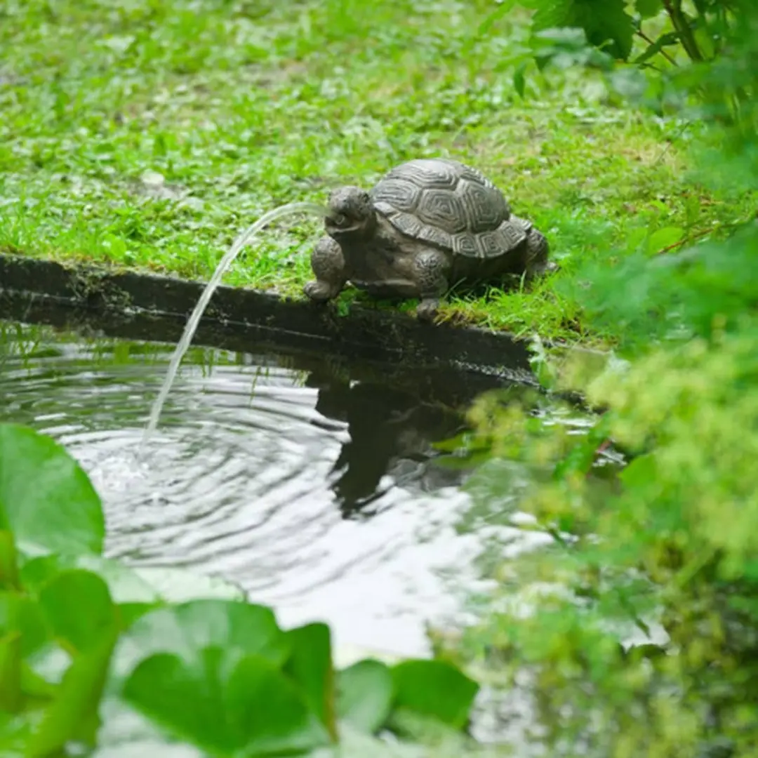 Ubbink Schildpad Spuitfiguur Waterornament - Brons