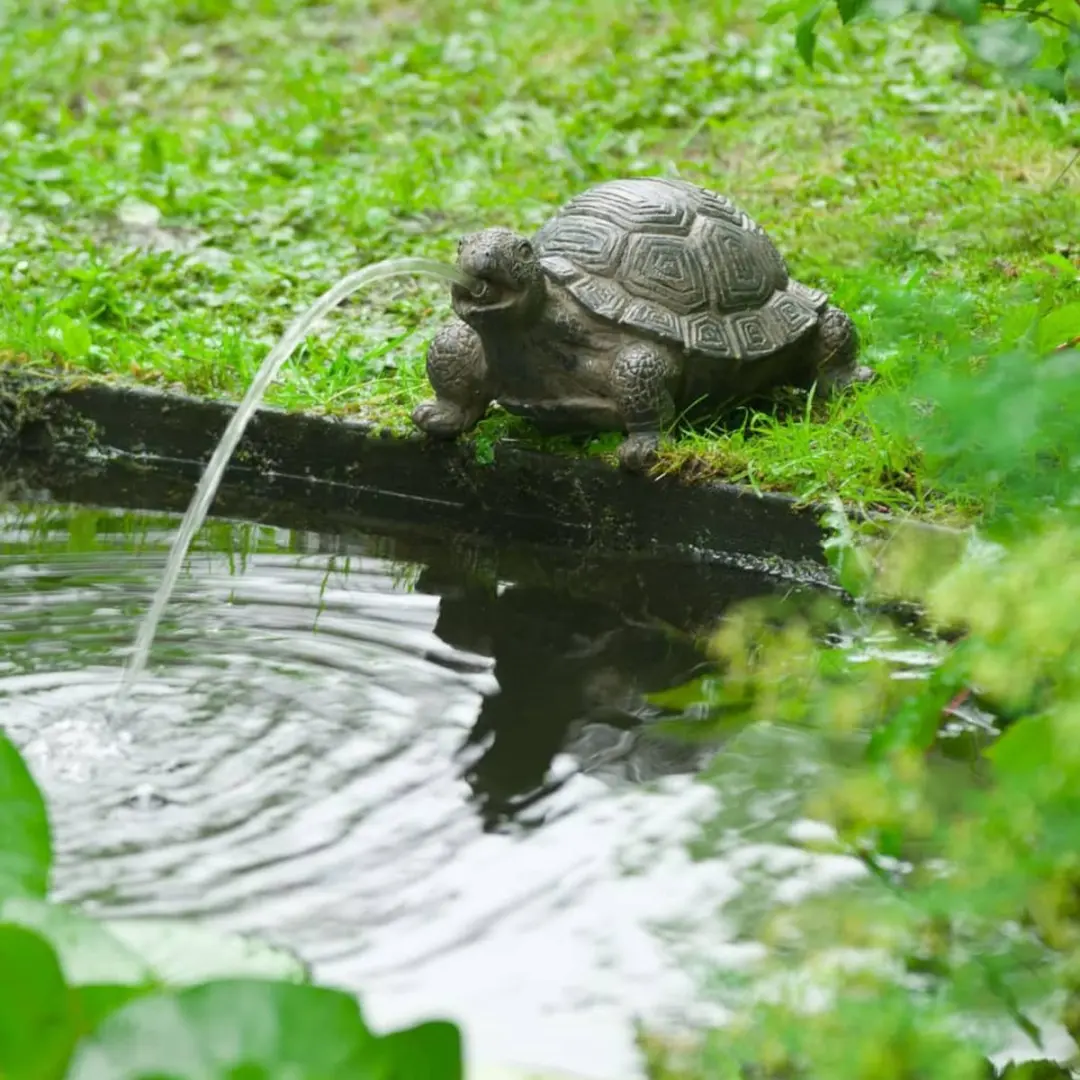 Ubbink Schildpad Spuitfiguur Waterornament - Brons