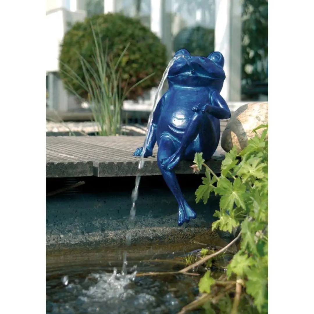 Ubbink Spuitfiguur Kikker Waterornament - Verdigris