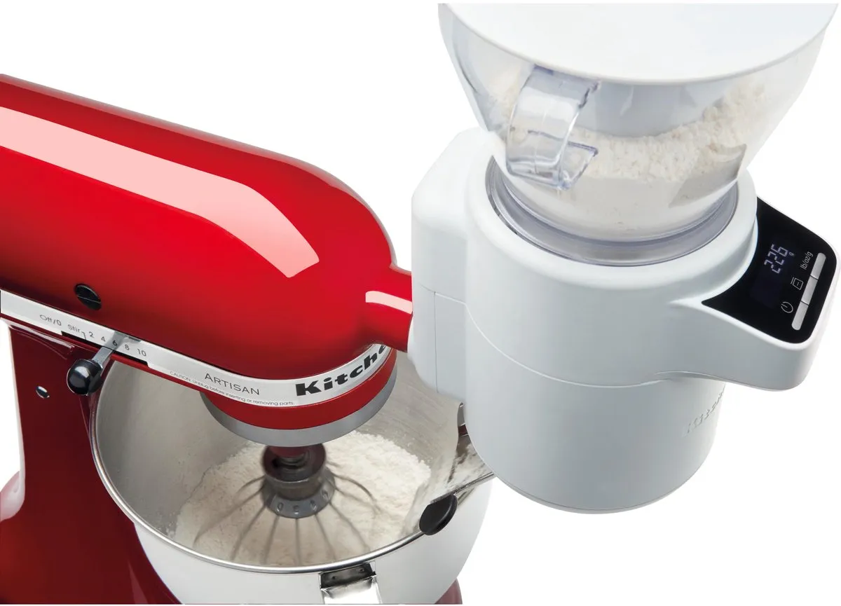 KitchenAid 5KSMSFTA Zeefhulpstuk - Wit