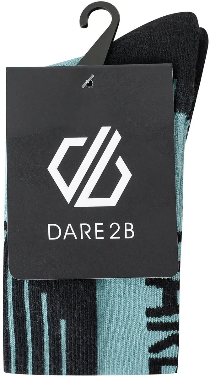 Dare 2b Technical Skisokken Junior 23-25 - Lichtblauw/Zwart