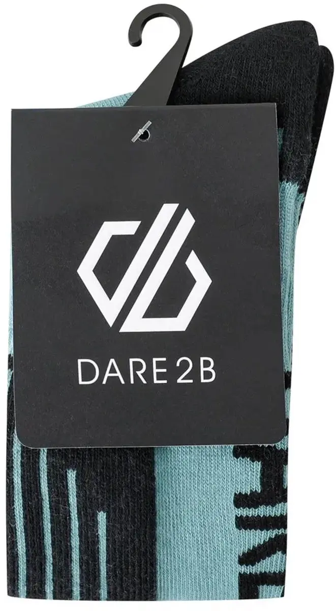 Dare 2b Technical Skisokken Junior 23-25 - Lichtblauw/Zwart