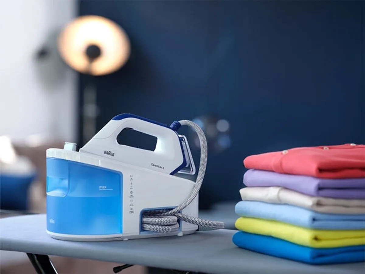Braun CareStyle 3 IS 3157 BL Stoomstrijkijzer 2400W - 2L Blauw/Wit