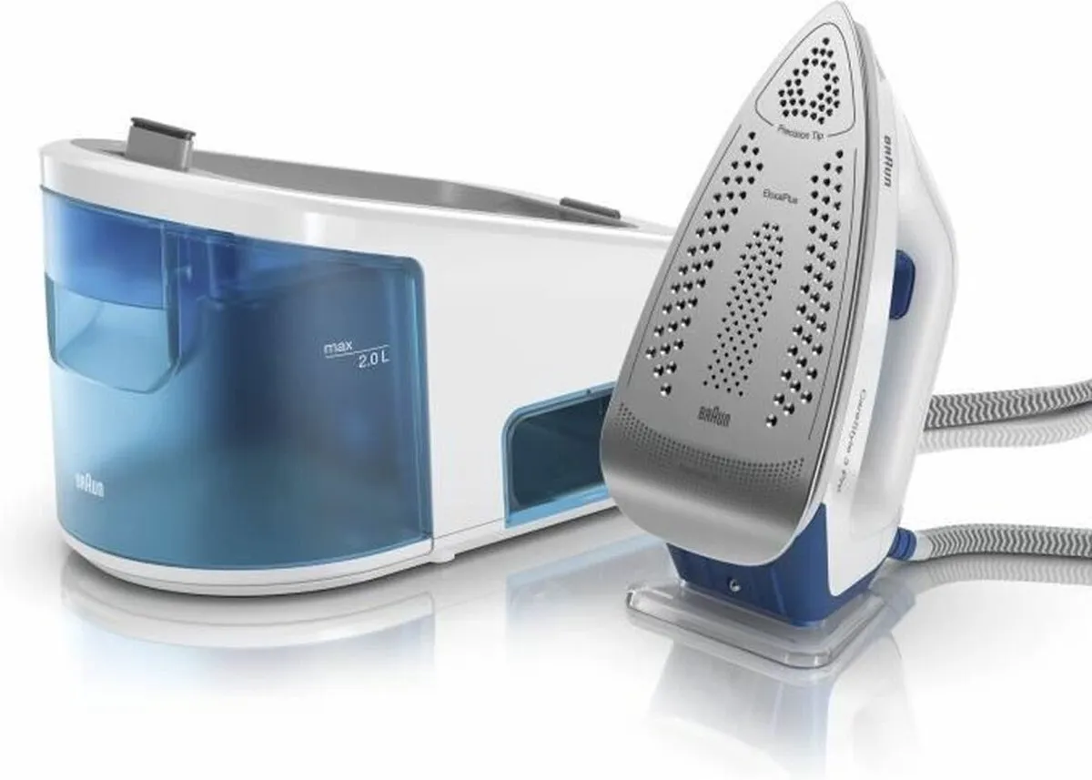 Braun CareStyle 3 IS 3157 BL Stoomstrijkijzer 2400W - 2L Blauw/Wit - afbeelding 6 van 6