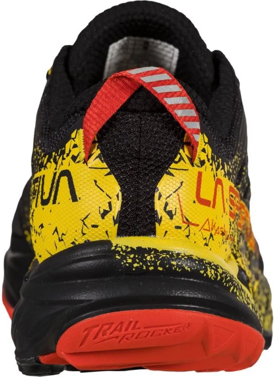 La Sportiva Akasha II Trailrunningschoenen Heren - 45 - Black/Yellow