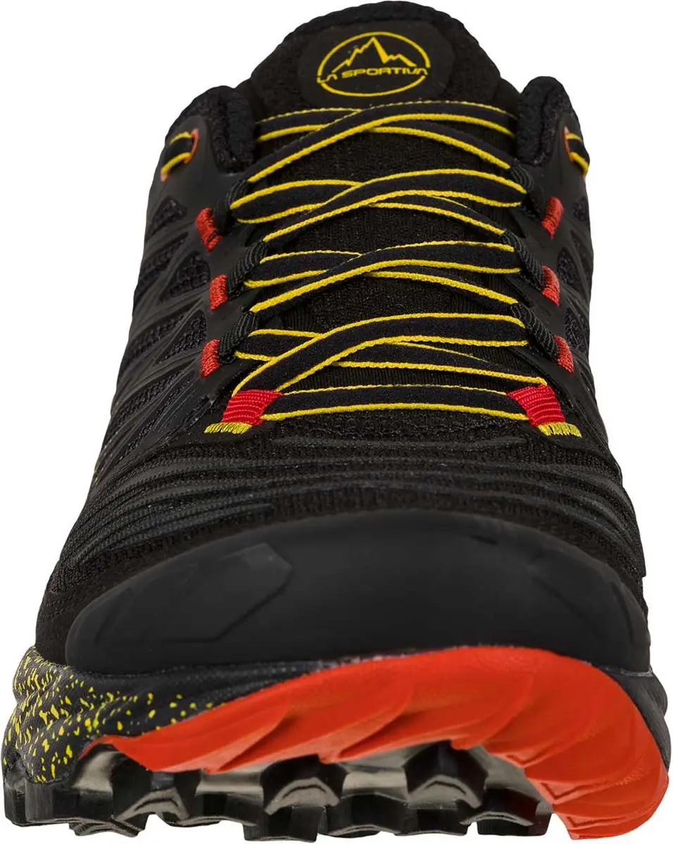 La Sportiva Akasha II Trailrunningschoenen Heren - 45 - Black/Yellow