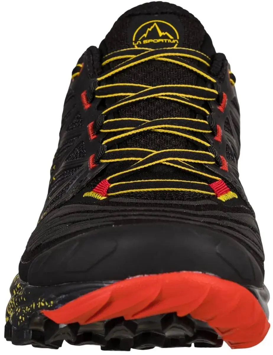 La Sportiva Akasha II Trailrunningschoenen Heren - 45 - Black/Yellow