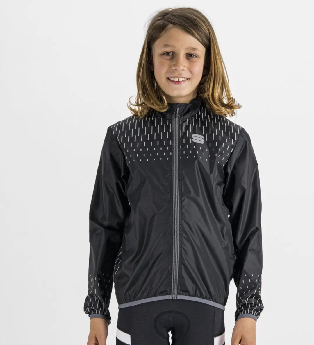 Sportful Fietsjack Kids Zwart