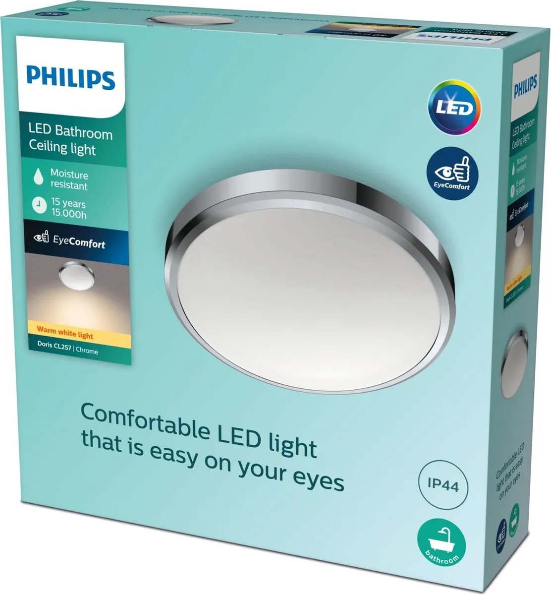 Philips Doris Badkamerplafonnière 17W