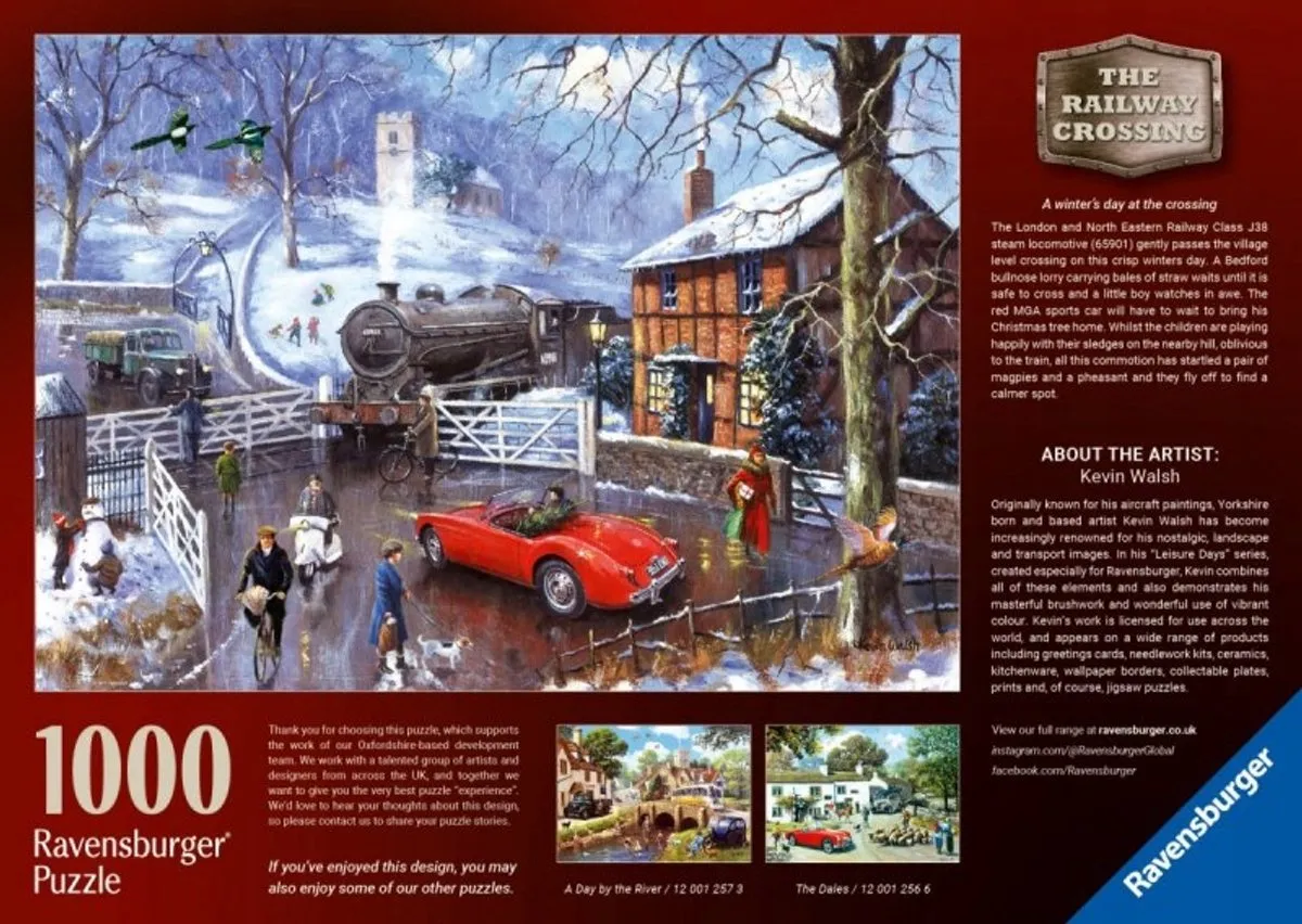 Ravensburger Winter Station Puzzel 1000-delig - Meerkleurig - afbeelding 3 van 3